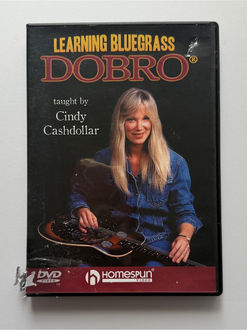Learning Bluegrass Dobro DVD - Black Case